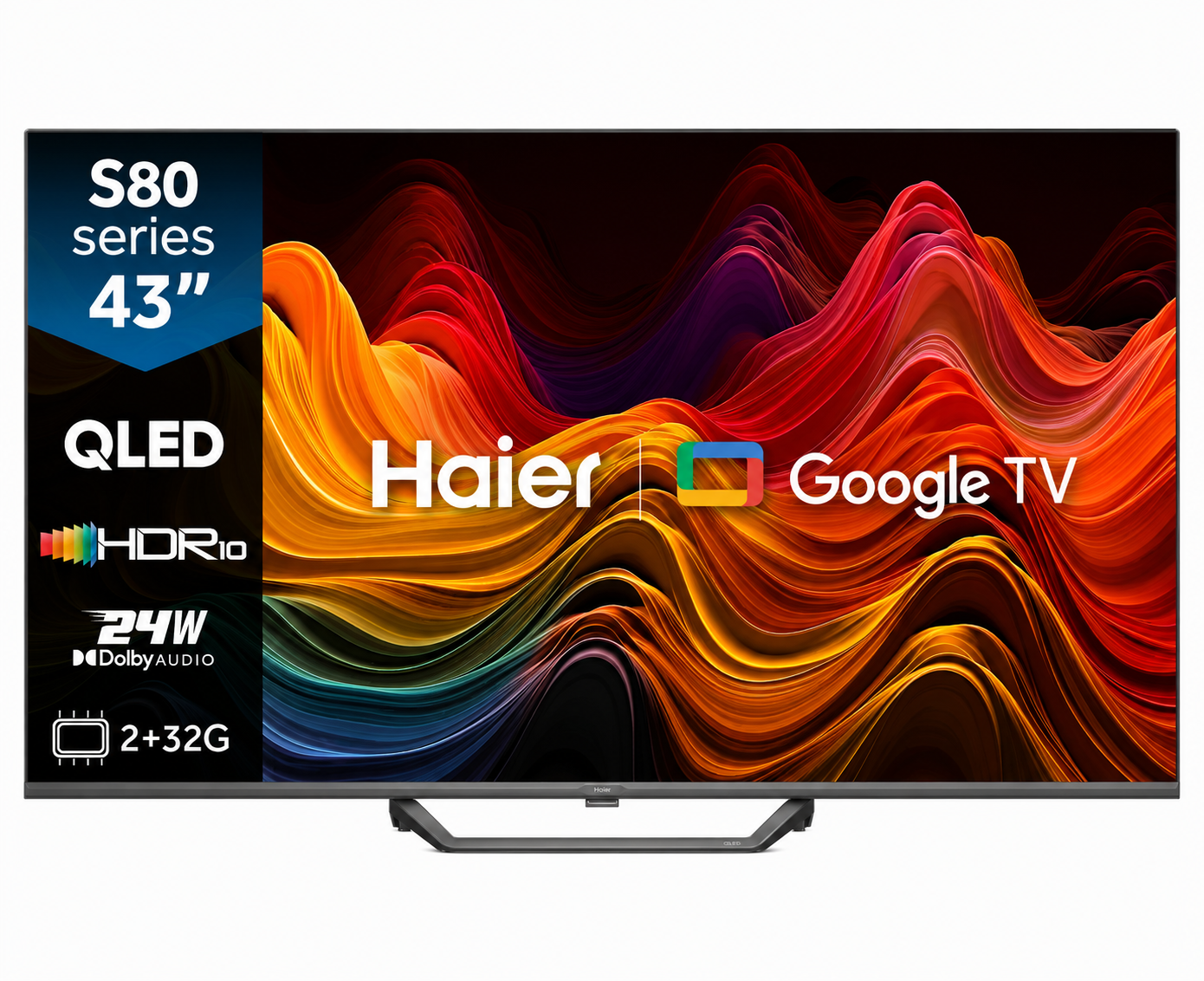 Haier H43S80EUX 43"QLED 4K Google TV
