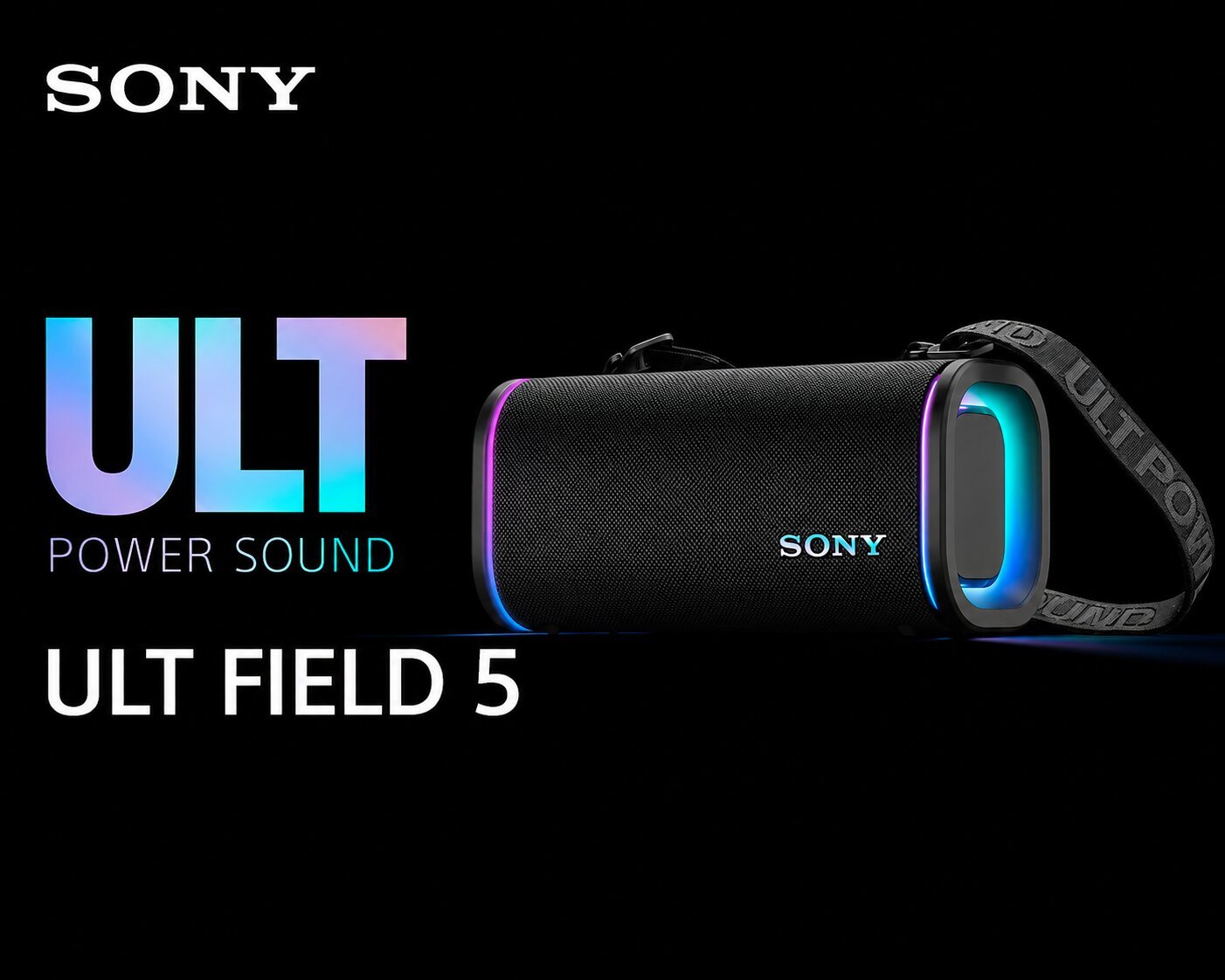 Sony ULT FIELD 5 Wireless Portable Bluetooth Speaker | SRS-ULT50 - Image 2